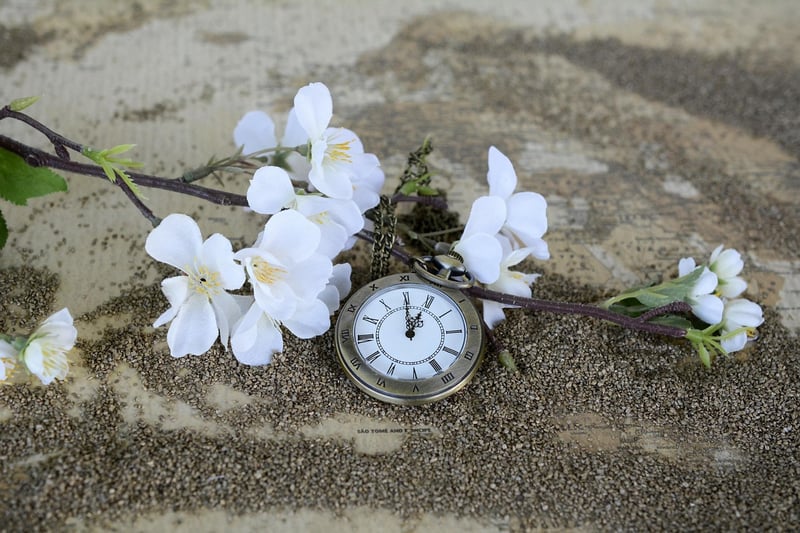 Clock illustrating time management