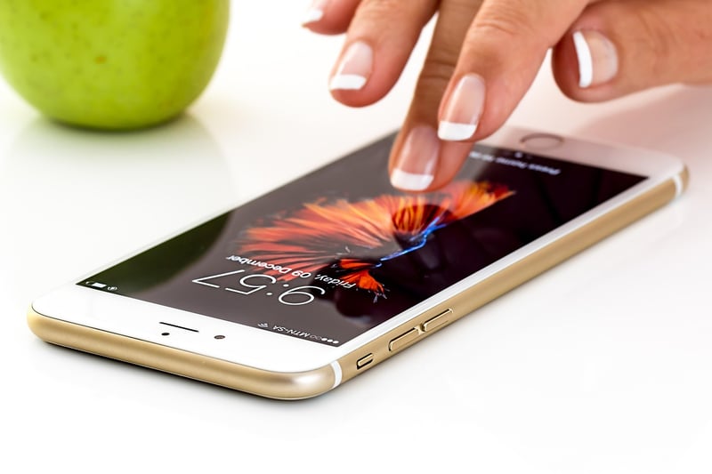 Smartphone with productivity apps